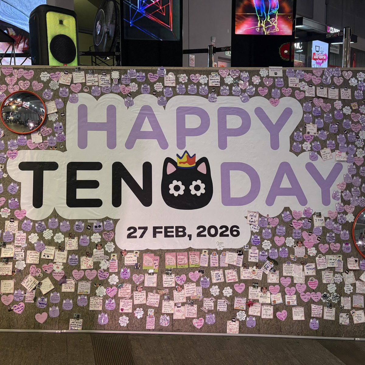 pppppuolN's tweet photo. วันนี้มาตามเก็บโปรเจ็คเท่าที่จะทำได้แล้วคับ รักเตนล์ที่สุดดดด✨💜🐈⬛
#TENNIE30BDAY
#TEN_BDAY2026 https://t.co/AJZSaz5nMe