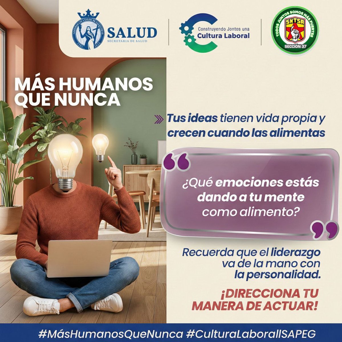 La Nueva Cultura Laboral: preservar lo que funciona, mejorar con criterio técnico y visión colectiva, y proyectar un sistema de salud sólido, estable y centrado en las personas.