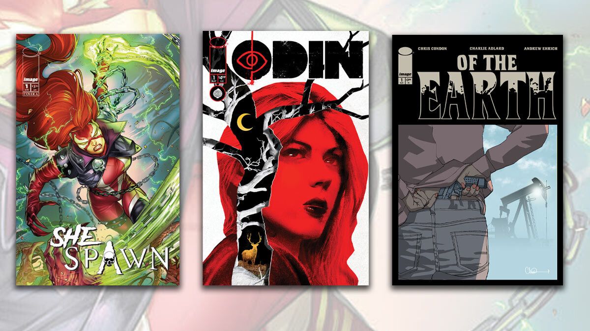 Archonia's tweet image. The March Image Update catalog is now available online! Preorder the newest titles from Image Comics today. Shespawn! Charlie Adlard's Of The Earth! James Tynion's Odin! 
Check it all now!
archo.co/4u4Prhu

#ImageComics #Comics #Preorders #spawn #Previews