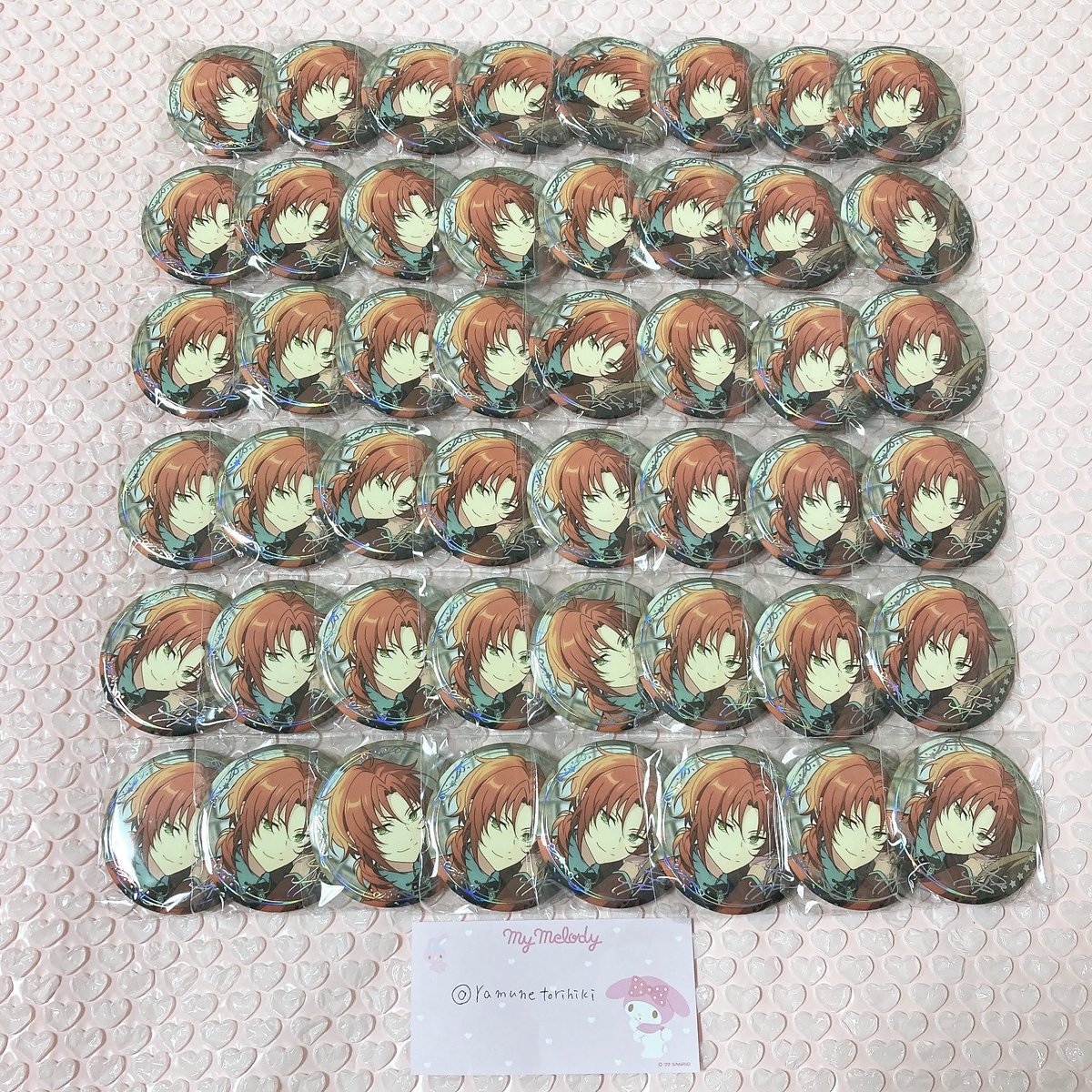 譲渡】あんスタ 5周年 中国 缶バッジ あんさんぶるスターズ グッズ