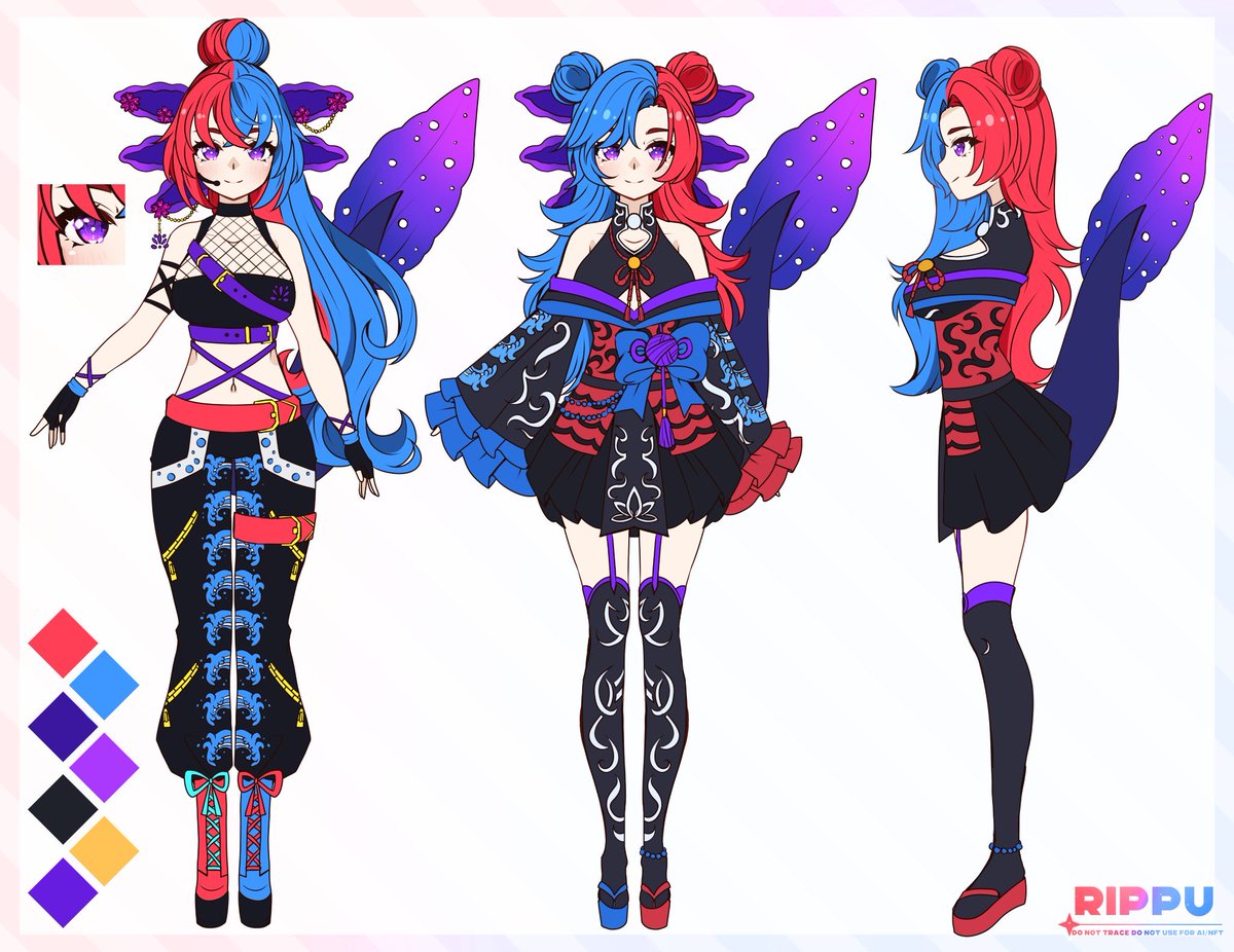 Yui_Veil {Axolotl Tuber💙❤️} tweet media