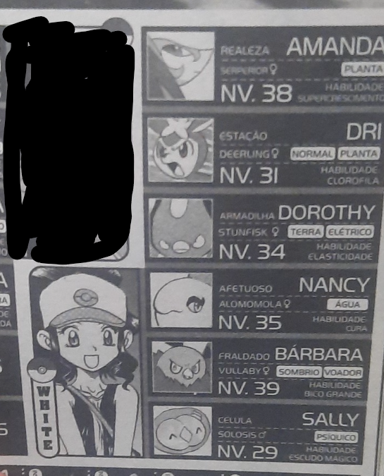 MAS AI É PQ ELES SÃO UNS CHATOS MSM

ngm supera minha queen White com a Serperior chamada AMANDA e a Stunfisk chamada DOROTHY