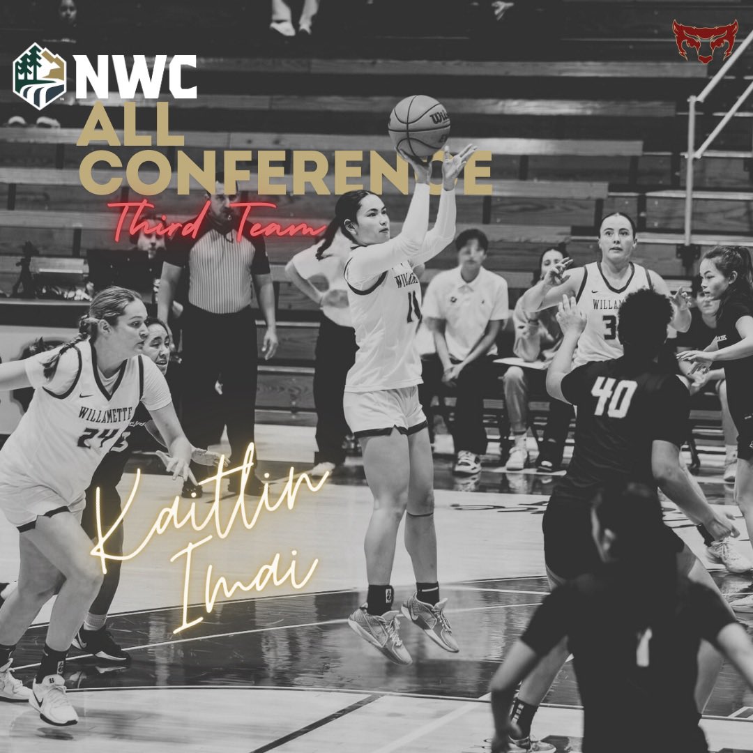 WillametteWBB's tweet photo. 3x All-Conference Player. 1,000 pt Club. NWC Champion. All-Time Great. 

❗️12.1 PPG, 40% FG, 31% 3PT 
❗️5th in NWC in Steals
❗️6th in NWC in Assists
❗️10th in NWC in Blocked Shots

#BearcatMentality #BearcatBasketball https://t.co/E2fW6YAqSc