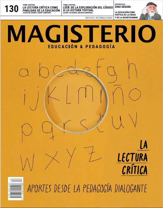 juliandezubiria's tweet photo. Con profes del Merani escribimos la Revista del Magisterio No. 130. Quisimos compartir los lineamientos que la Pedagogía Dialogante propone para el área de competencias comunicativas. Comparto el ensayo: "La lectura crítica como finalidad de la educación". https://t.co/GNmrbHhSEl https://t.co/3JRrcaHoGJ