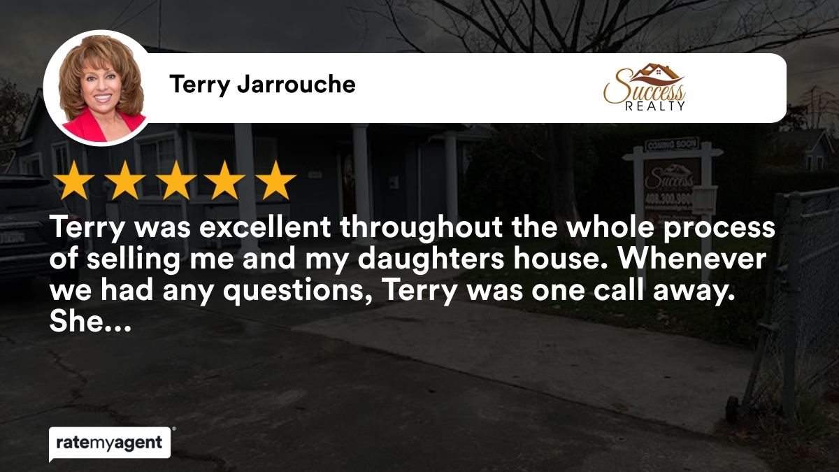 SuccessRealtyCA's tweet photo. My latest RateMyAgent review in San Jose.
CaDRE License # 01319597
https://t.co/lUJtlWQlZF

...
#ratemyagent #realestate #Success_Realty_Inc #Sanjose #morganhill #justsold #sucessrealtyca #successrealty #realestate #realestatelife #realestateagent #realestategoals... https://t.co/n09WiVe1Vl
