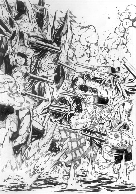 ル級と比叡、0.03秒差でどちらかが消し飛ぶ。 