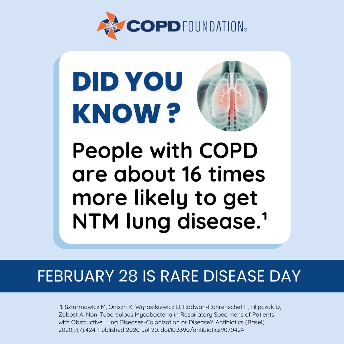 COPD Foundation tweet media