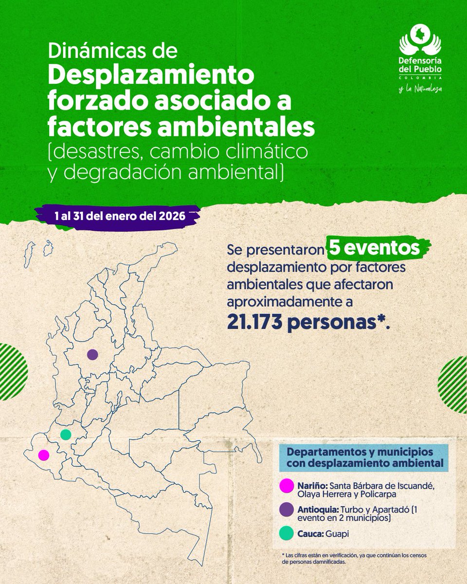 Hacemos un llamado a los grupos armados para que respeten los derechos de las comunidades y dejen por fuera del conflicto a la población civil. 

Asimismo, pedimos al Gobierno nacional que brinde todas las garantías de seguridad y atención integral a la población civil y a las