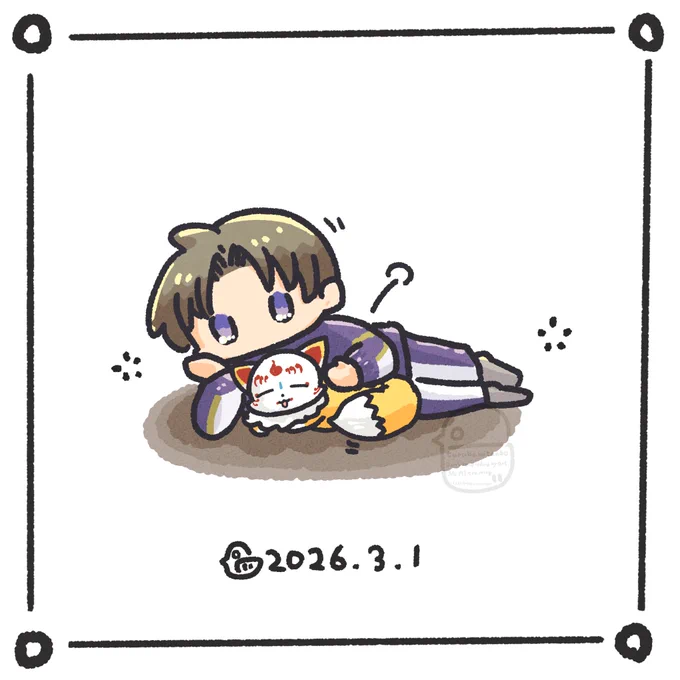 あったかいな

とうらぶ / 長谷部くん と こんのすけくん 