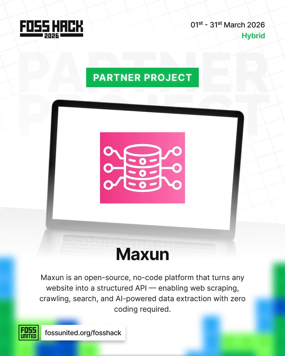 FOSS United tweet media