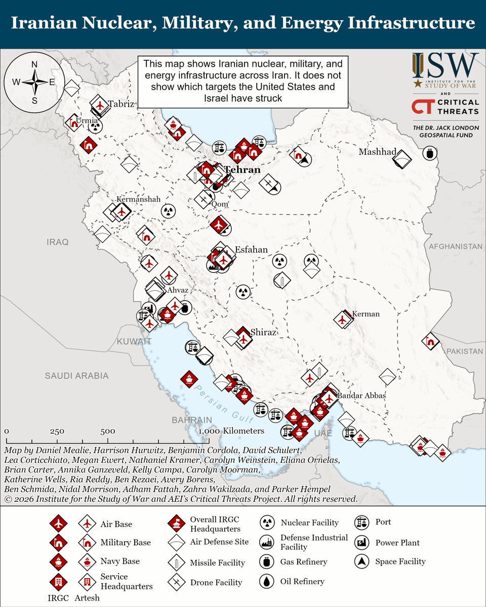 Institute for the Study of War tweet media
