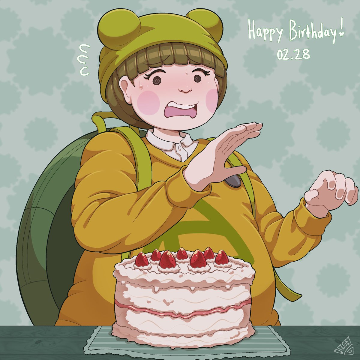 dizget's tweet photo. Happy Birthday Shouma! 💚 #hndr_FA #銀崎晶馬誕生祭2026 https://t.co/tmUrUZGD9O