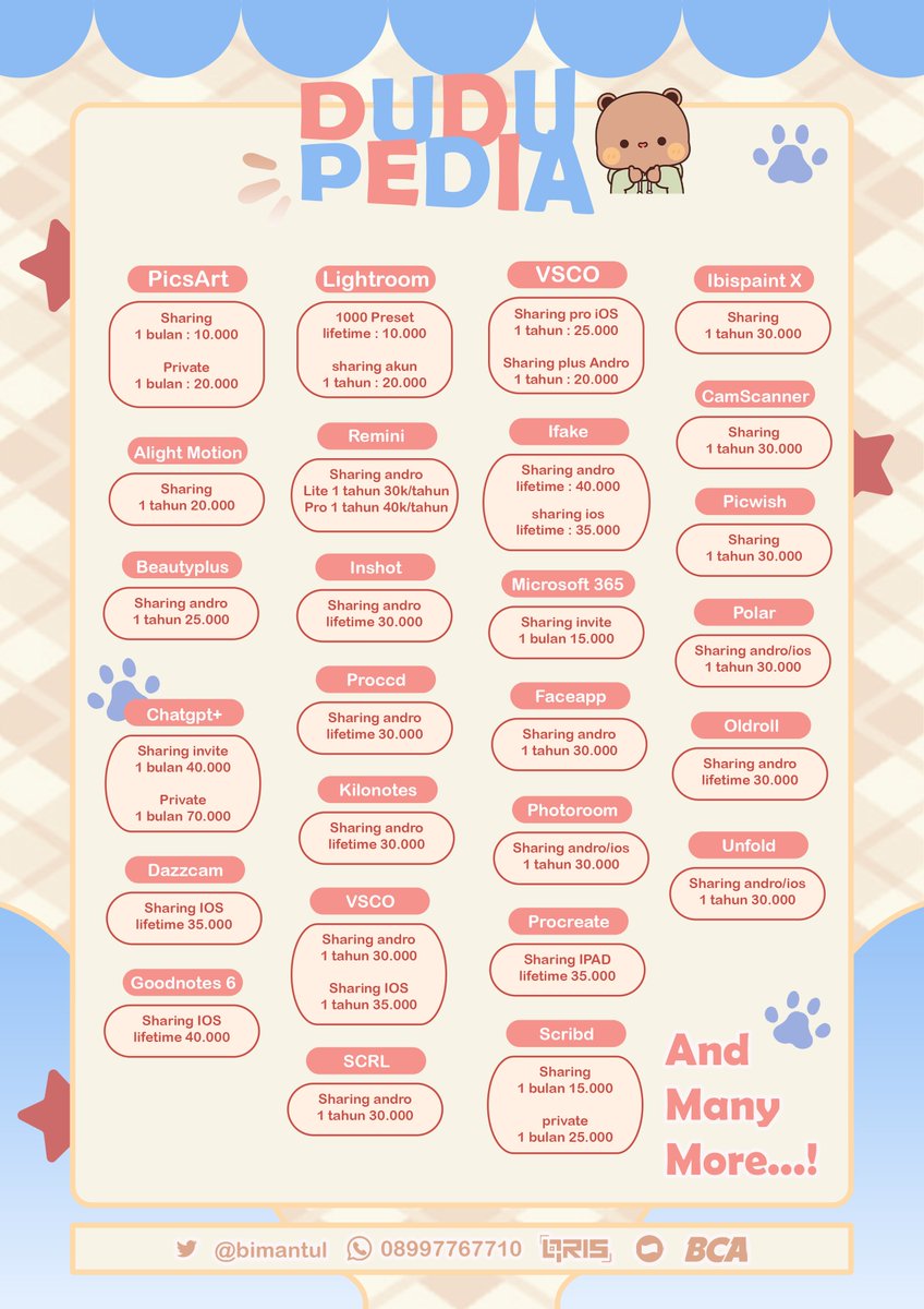 dudupedia - open ress apps, followers, pulsa tweet media