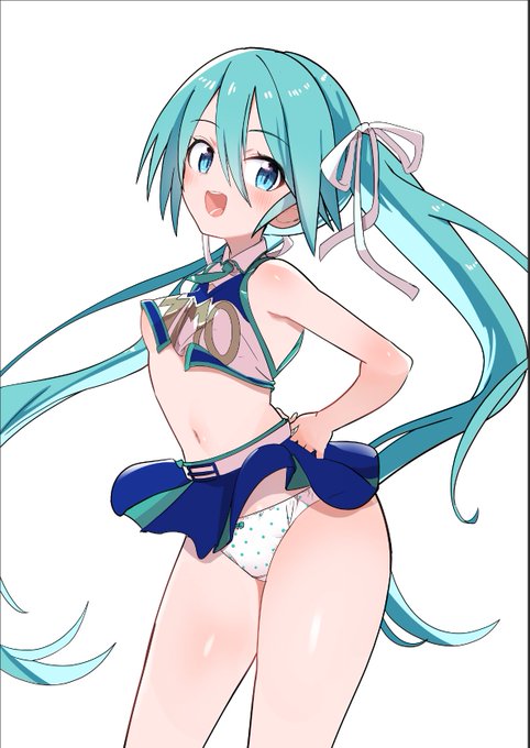 えっちにおどってるミクさんを見たので描きました☺️ 