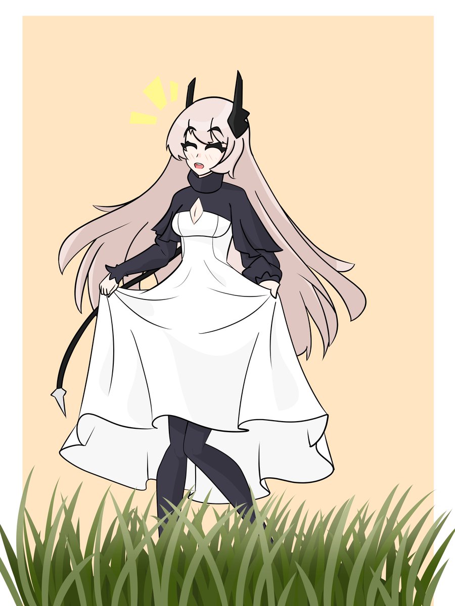 I wanted to study some stuffs, sooooo
Have this Theresa c:

#ArknightsFanArt