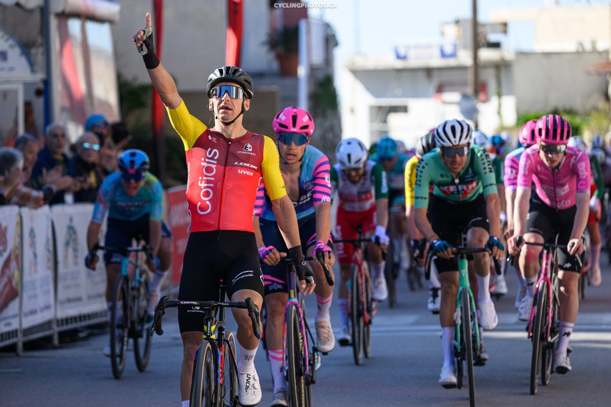 TeamCOFIDIS's tweet photo. Une victoire collective 🤜🤛
Bravo les gars ! 🤩

A collective victory 🤜🤛
Well done, guys! 🤩

📸 Nassos Triantafyllou / https://t.co/Y7BUnMZv3L https://t.co/4PkqLwJqDC