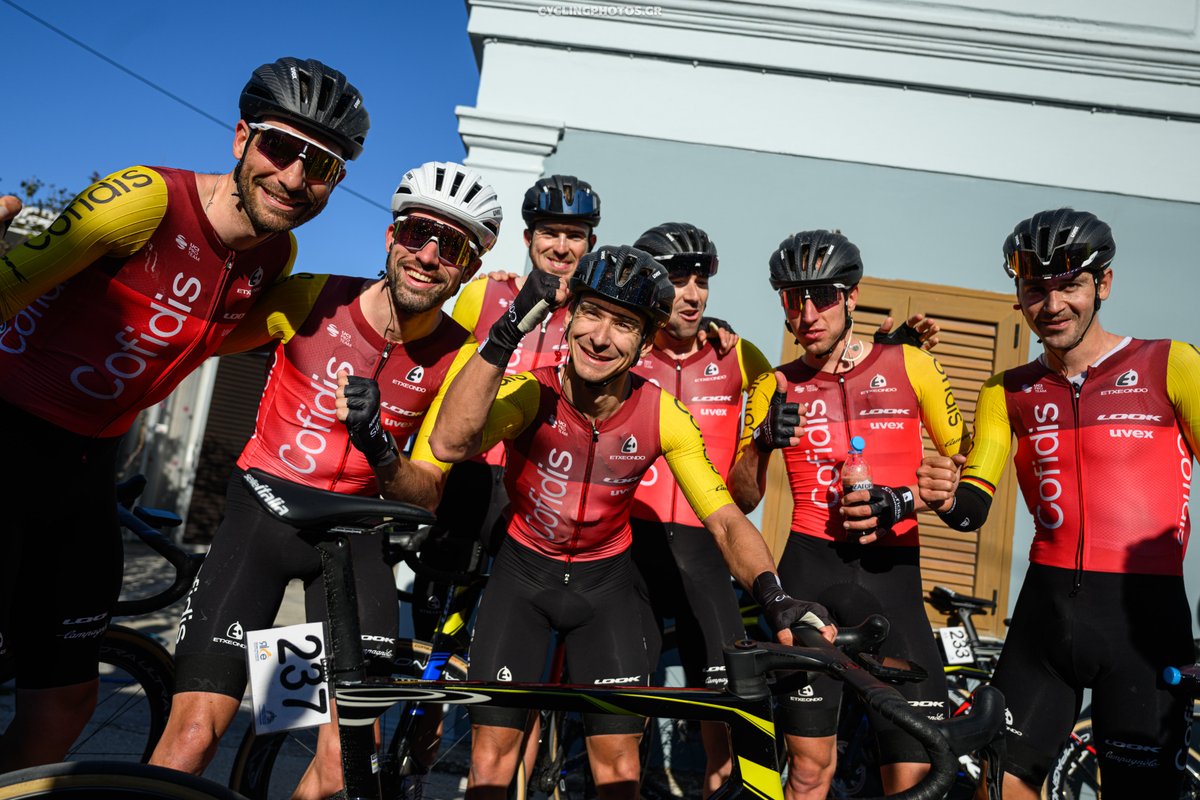 TeamCOFIDIS's tweet photo. Une victoire collective 🤜🤛
Bravo les gars ! 🤩

A collective victory 🤜🤛
Well done, guys! 🤩

📸 Nassos Triantafyllou / https://t.co/Y7BUnMZv3L https://t.co/4PkqLwJqDC