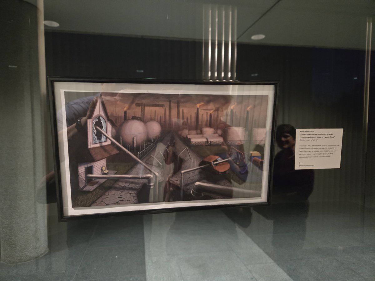 pubhealthwatch's tweet photo. PHW illustrator Andy Morris-Ruiz showed one of his recent pieces yesterday at the Barbara Jordan National Forum at the LBJ School of Public Affairs. We're proud to re-post it here. https://t.co/wkf6BWKm6M