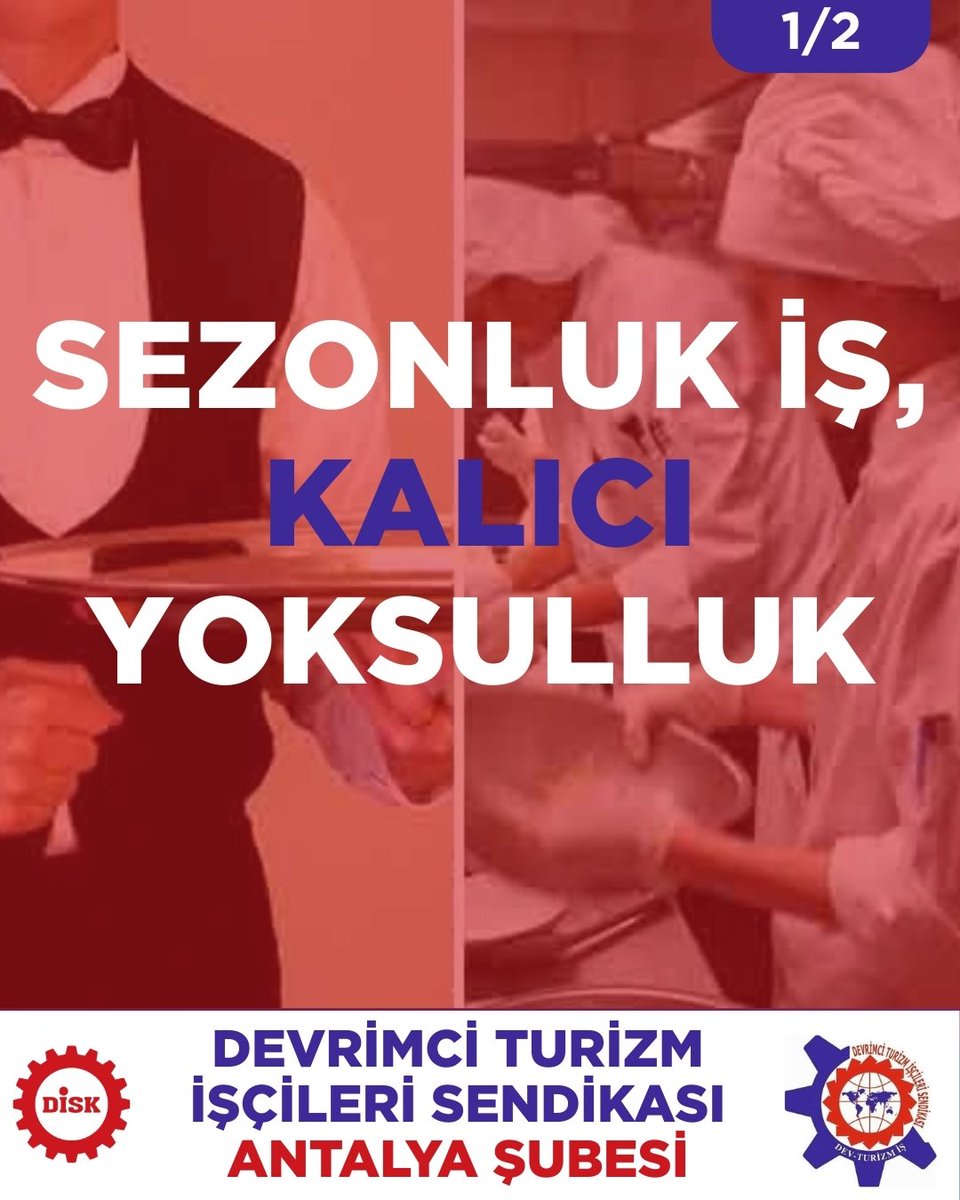 DİSK/Dev Turizm-İş Antalya tweet media