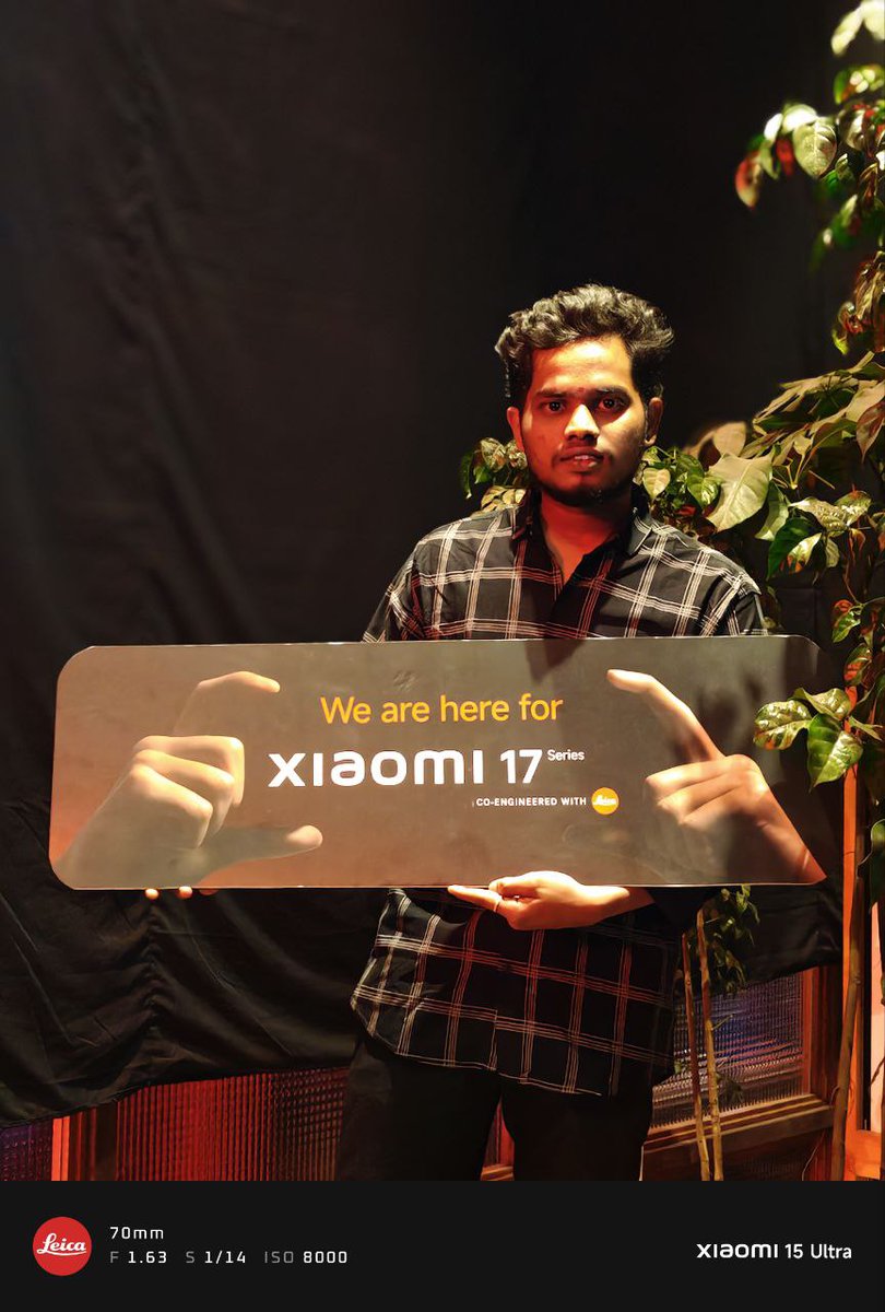 Pranay8051's tweet photo. An unforgettable experience at the Xiaomi 17 Series Watch Party! 🙌
The vibe, the crowd, and the powerful launch made it truly special. Proud to be a part of the Xiaomi Fans Club 🔥
#Xiaomi17Series #XiaomiFansCub #XiaomiLaunch #XiaomiPad8 https://t.co/z6xWqzjs7H