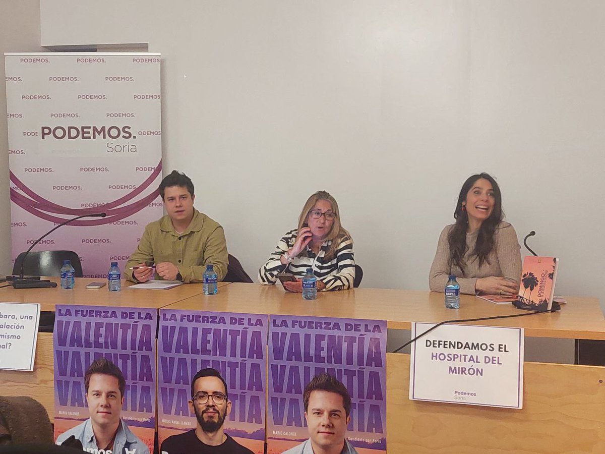 Comenzamos. Defender el Hospital del Mirón dotándolo de Servicios y Especialidades, reforzando el Derecho a la Salud Mental de la ciudadanía con 
<a href="/mario_olvega/">Mario Calonge</a> y <a href="/ItxaPsico/">Itxaso C.G. ψ</a> 
Este 15M hay que votar con Memoria y Dignidad
#VotaValentía