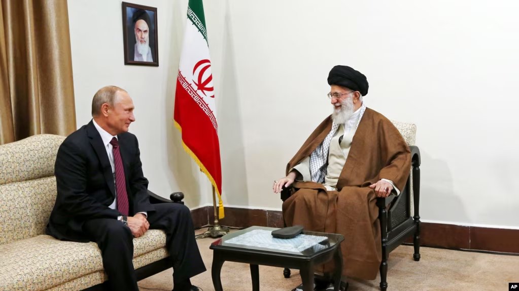 Tendar's tweet photo. The world can once again witness Russia's impotence. The mullah regime, which on paper is Russia's ally, is getting clubbed with zero Russian interference. It is the latest episode showing how weak Russia has become. The word of Moscow is worth nothing for both, friend or foe. https://t.co/lT12gsBWc1