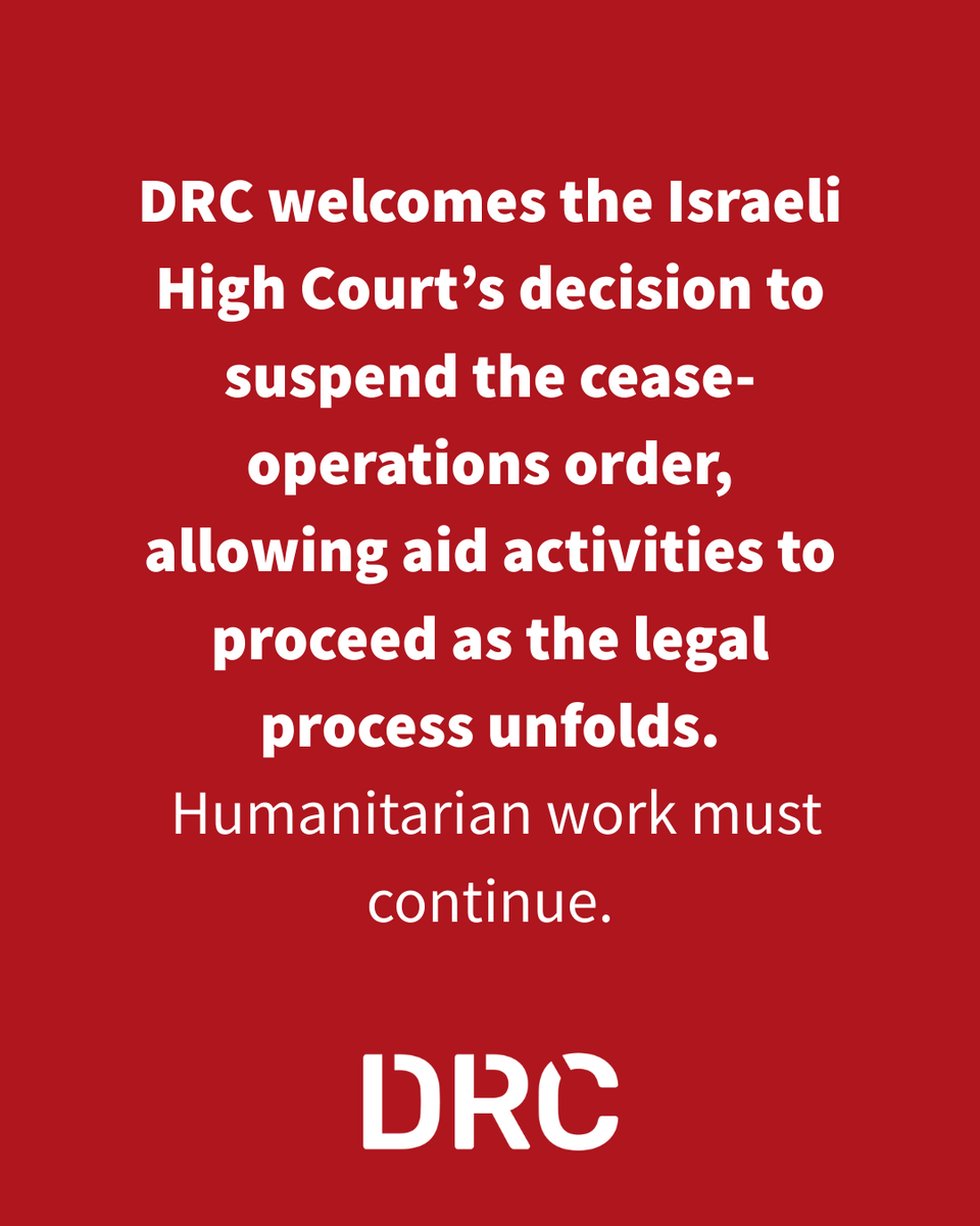 DRC Dansk Flygtningehjælp tweet media