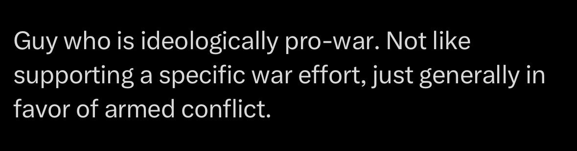 <a href="/PaidtoRaid/">P</a> <a href="/SecWar/">Secretary of War Pete Hegseth</a> I’m begging. Please. It’s not even a real war if we don’t get to do something