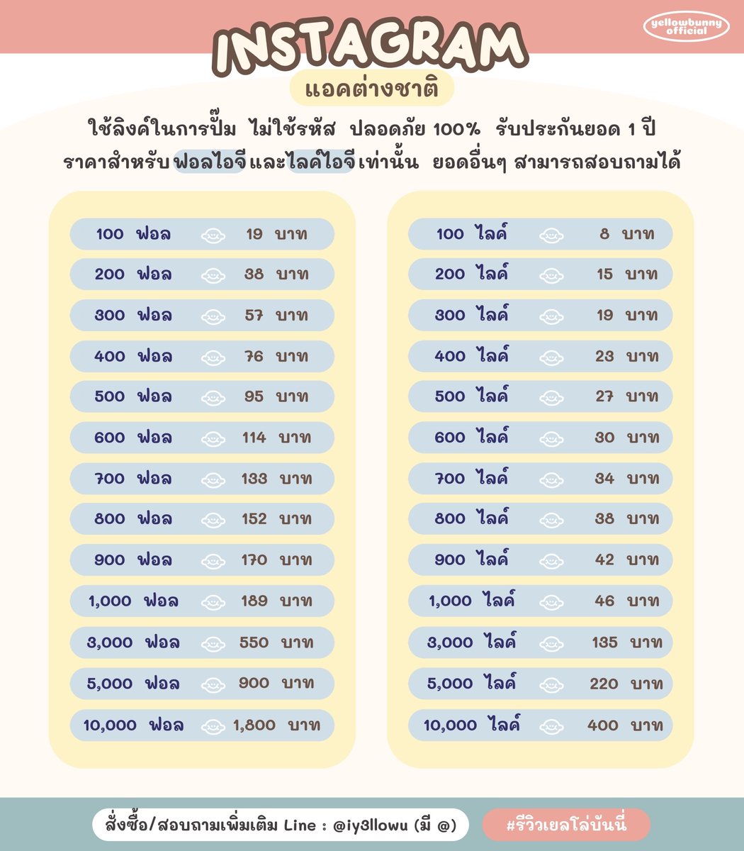 (tiktok | ig)
“ยอดไม่ลด ประกัน 1 ปี”

🍓ทักไลน์ lin.ee/7Dzlv4O

ช่วยเปิดการมองเห็น
ปลอดภัย ไม่ใช้รหัส

🍍#ปั๊มฟอล #ปั้มไลค์ #ปั้มฟอล