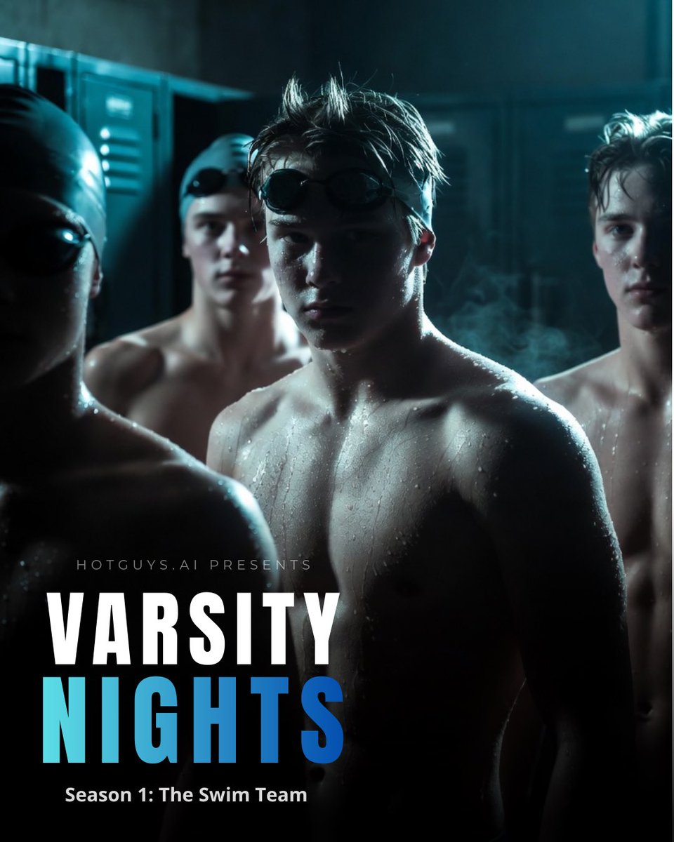 First semester.
New team.
No fear.

Some lines are crossed in the water.
Some in the locker room.

Varsity Nights begins soon. 

Season 1 Episode 1 drops Thursday March 19
Unlock —> hotguys.ai