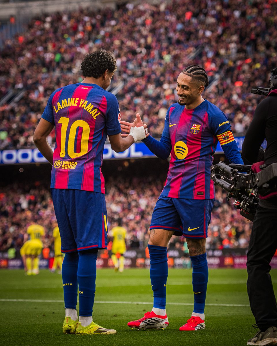 LE BARÇA EST INTRAITABLE AU CAMP NOU 😤

10 matchs 🏟️
10 victoires ✌️
31 buts marqués ⚽️
5 buts encaissés 👎

✅ Barça 4-1 Villarreal
✅ Barça 3-0 Levante
✅ Barça 3-0 Majorque
✅ Barça 4-1 Copenhague
✅ Barça 3-0 Oviedo
✅ Barça 2-0 Osasuna
✅ Barça 2-1 Francfort
✅ Barça 3-1