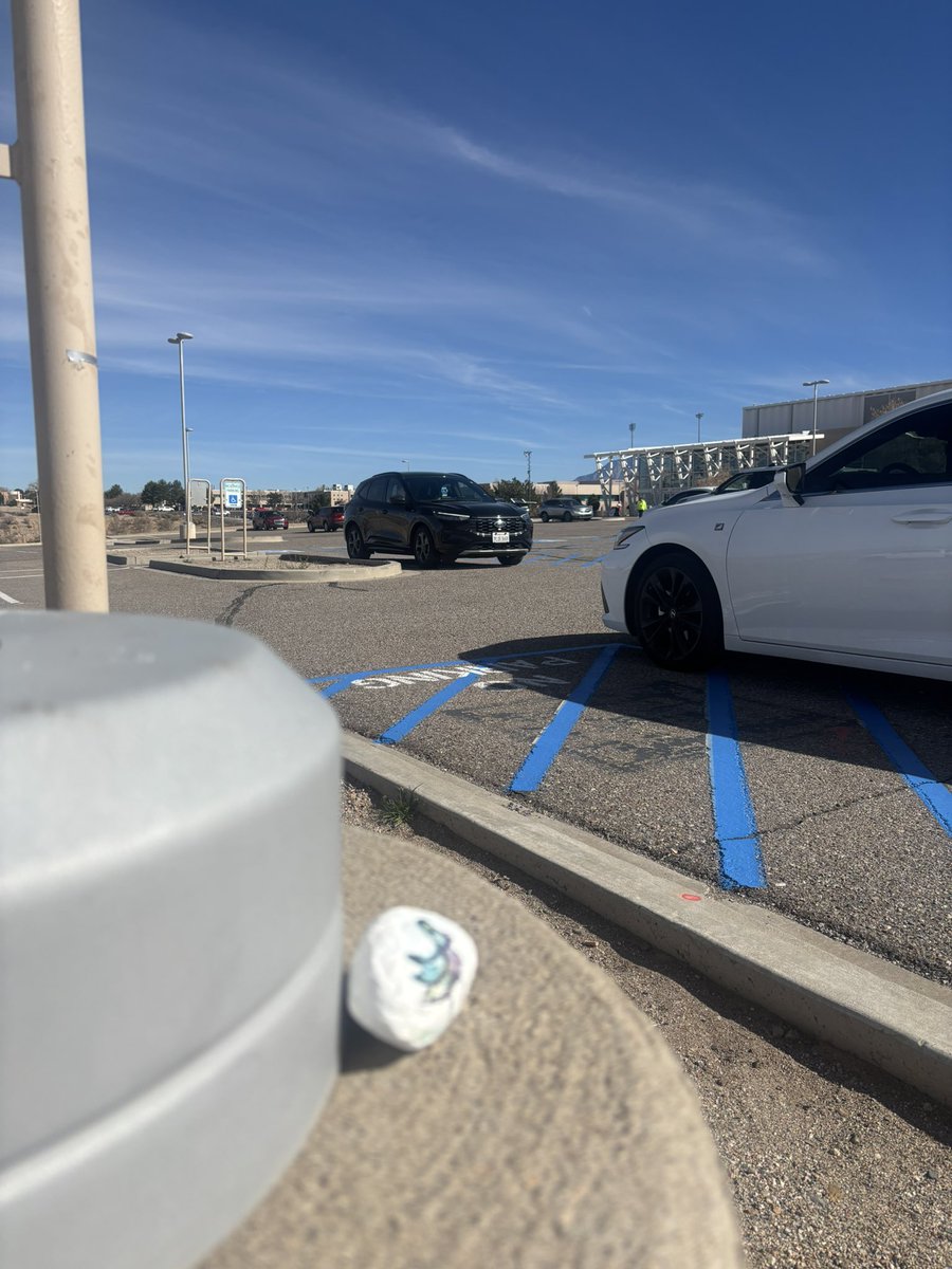 _byfans4fans's tweet photo. Leaving a little kindness rock at the Pit today for some Go Lobo luck 🐺❤️
If you find it, it’s meant for you, a small reminder someone’s cheering you on.
Let’s bring that Lobo energy to the game today. #GoLobos https://t.co/Ve93Q7hBcA