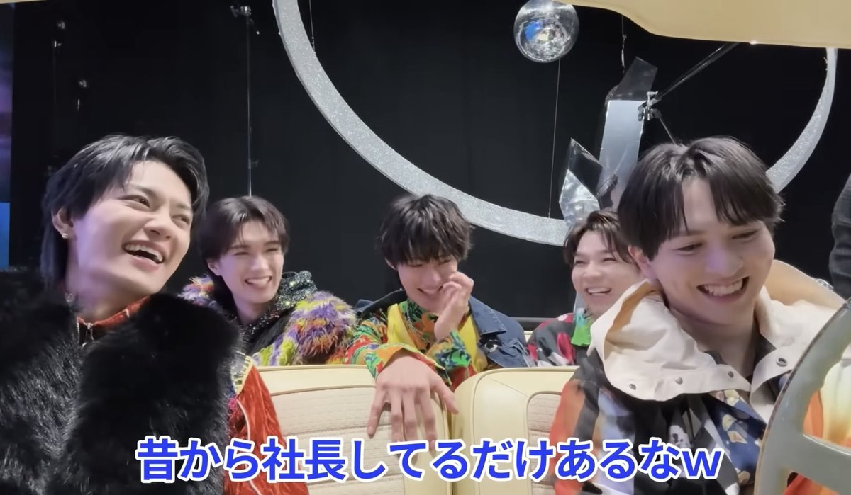 5人の楽しそうな笑顔を見ると本当に幸せな気持ちになる