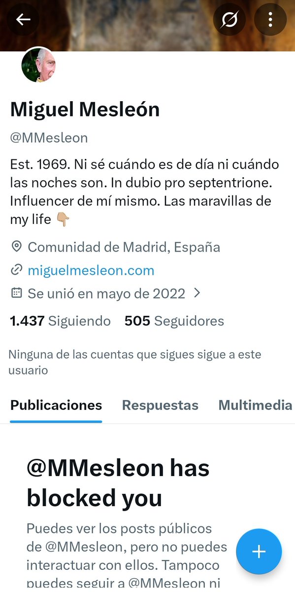 Acompáñame a esta triste historia del madrileño clasista supremacista q se cree el centro del mundo y ve fantasmas y madrifobia,donde nadie nombró a Madrid. Más q ná pq Madrid aquí no pinta ná y me la suda rotundamente, os recomiendo ver las 4 capturas, mu grande lo de esta gente