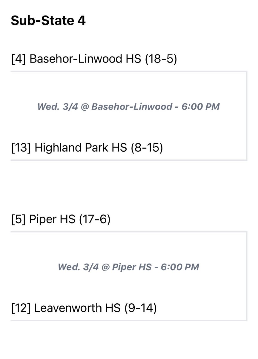 CoachjTat's tweet photo. Brackets are set. https://t.co/MT1PzUDyiX
