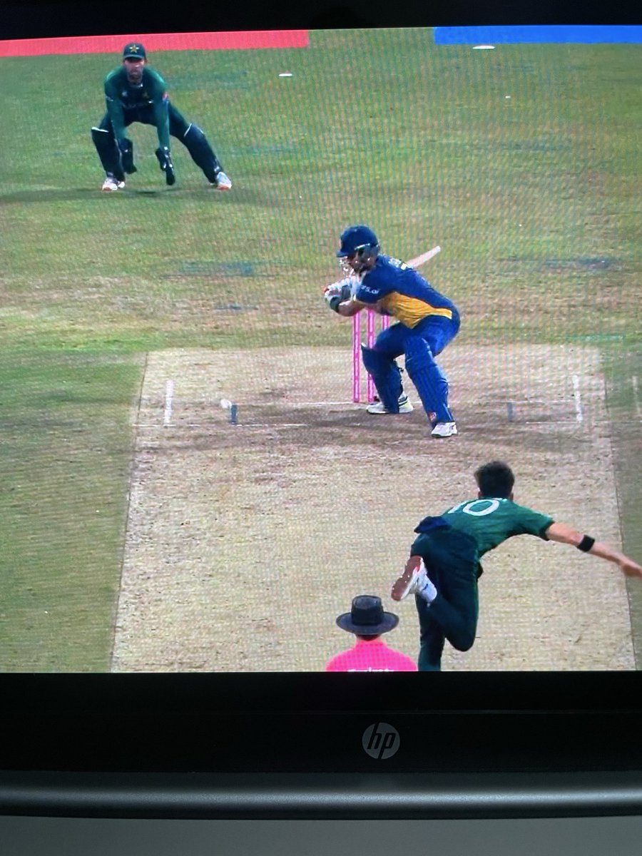 CricketSocials's tweet photo. Wide not given 

#slvspak #fixing #dasunshanaka #T20WorldCup https://t.co/uRZxKLqjxl