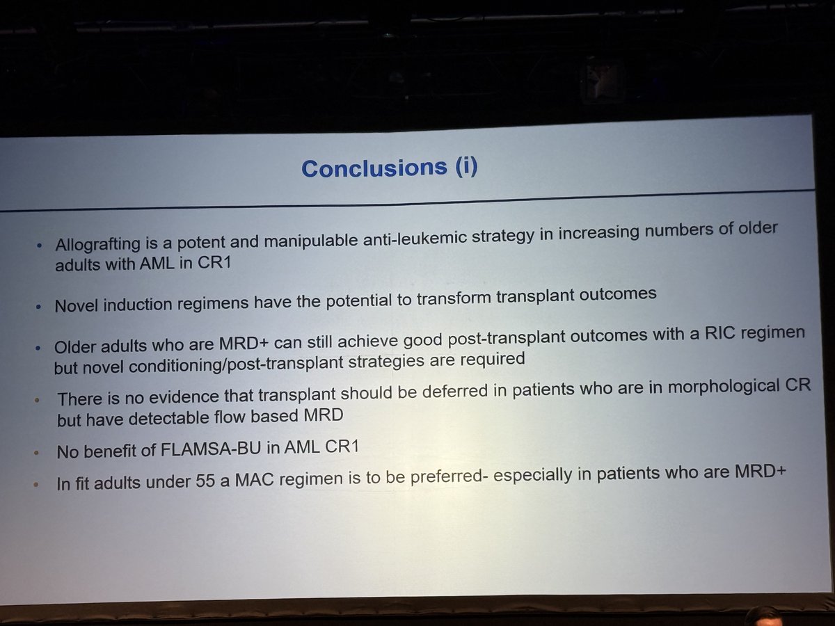 ESHaematology's tweet photo. 🚀 Session V on HSC Transplantation at #ESHAL2026 continues with Dr. @charliecraddock (Birmingham), delivering an outstanding talk on a critical issue: “Post-transplant therapies in AML - for which, for whom and how?”

Chairs: Victoria Potter and @JurjenVersluis https://t.co/2Kb0YGykk6