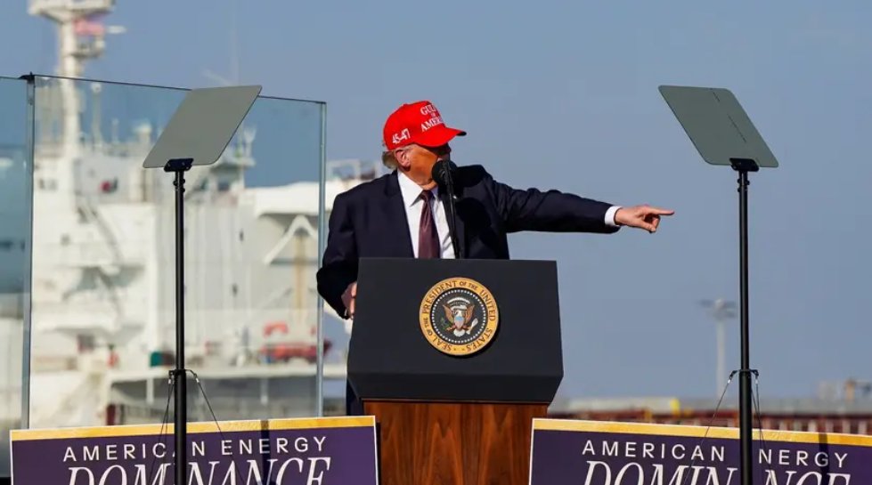 Donald Trump Asegura que México ‘Aceptó’ el Nombre de ‘Golfo de América’ #PuntoYComa Durante un mitin en la ciudad de Corpus Christi, Texas, Donald Trump dijo que México ‘aceptó’ el nombre de ‘Golfo de América’ facebook.com/puntoycomacoah…