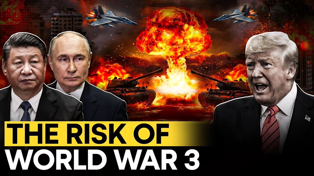 Countries Most Likely to Join World War 3

1. 🇨🇳 China - High
2. 🇺🇸 United States - High
3. 🇵🇰 Pakistan - High
4. 🇳🇬 Nigeria - High
5. 🇷🇺 Russia - High
6. 🇨🇩 DR Congo - High
7. 🇮🇷 Iran - High
8. 🇲🇲 Myanmar - High
9. 🇸🇩 Sudan - High
10. 🇮🇶 Iraq - High
11. 🇦🇫 Afghanistan - High
12.