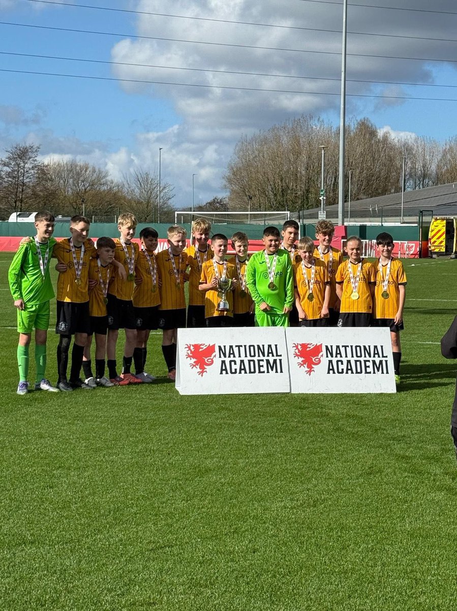 CTAFCacademy's tweet photo. THEY'VE ONLY GONE AND DONE IT!!!
UNDER 12 FAW ACADEMI NATIONAL CHAMPIONS &amp;
An incredible season.... south champions, national champions...and still one more prize to play for.
What a squad, what a group. We are beyond proud of them. Thank you to everyone!

#OneOldGold 💛🖤 https://t.co/X0CXTWjunx