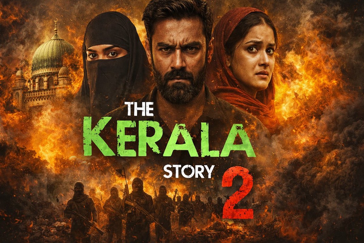 Shashank_Chy's tweet photo. #TheKeralaStory2 is a must watch movie for all HINDUs. Still most of us aren't aware of this #LoveJihad system. Watching this movie could save thousands of lives and Families. Please watch this movie and motivate others to watch. 
#KeralaStory2 https://t.co/1y5ugaoLUi