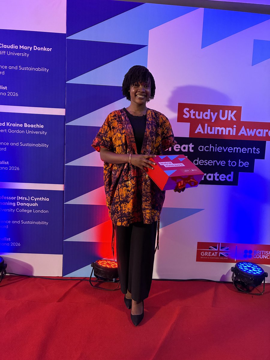 DoneByUsHQ's tweet photo. We are honoured to celebrate our founder, King Wellington, who was recognised at the UK Alumni Awards.

He served as one of the judges for the awards, and the honour was received on his behalf by Sylvia De-souza, a member of our team.

We appreciate this recognition. https://t.co/hSqs17nh3P