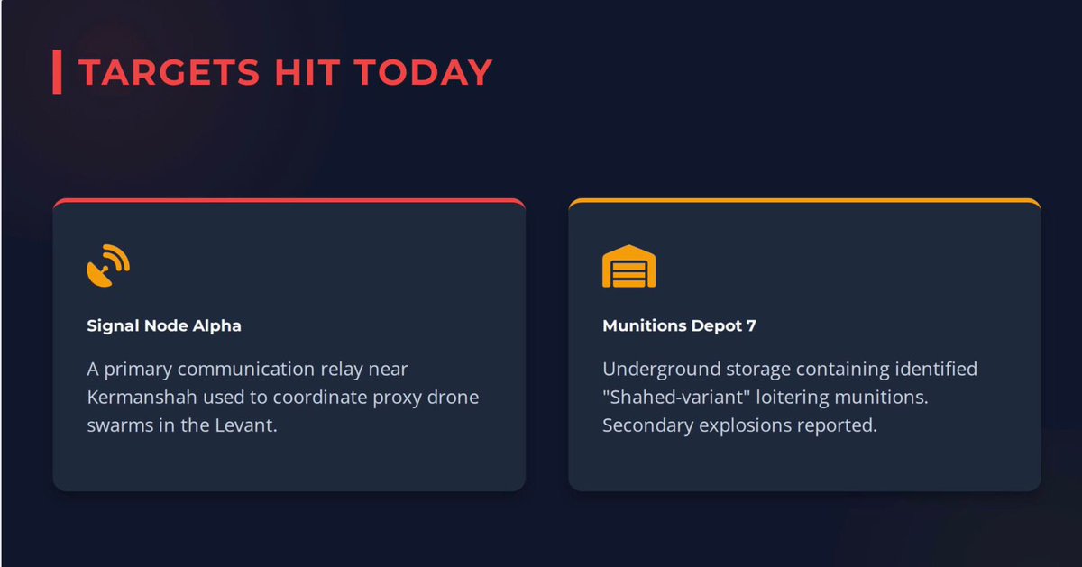 ProshKoh's tweet photo. executing precision airstrikes against Iranian command centers and munitions depots. As the cycle of escalation continued, Tehran vowed disproportionate retaliation, threatening further instability in an already volatile region.
#Iran #Israel https://t.co/GpWUGzNoxr