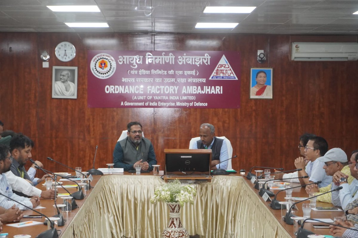 PRO, Ordnance Factory Ambajhari tweet media