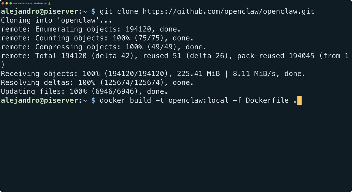 Alejandro Duarte tweet media