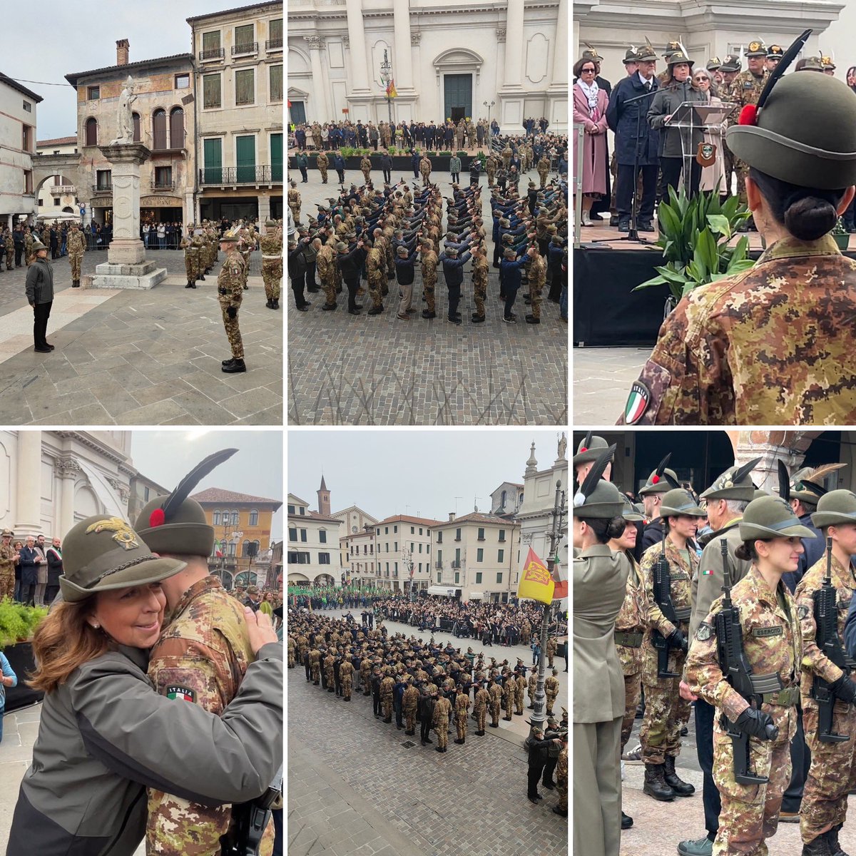 isabellarauti's tweet image. 🇮🇹 #BassanodelGrappa #SettimanaAlpina 

 🏔️ Cerimonia del Cappello Alpino per i Volontari in Ferma Iniziale #VFI del Corso “Adamello III”. Si chiude la #SettimanaAlpina e inizia per loro la vita di Soldati di montagna delle Truppe Alpine.

Dopo 11 settimane di corso #MITALP al