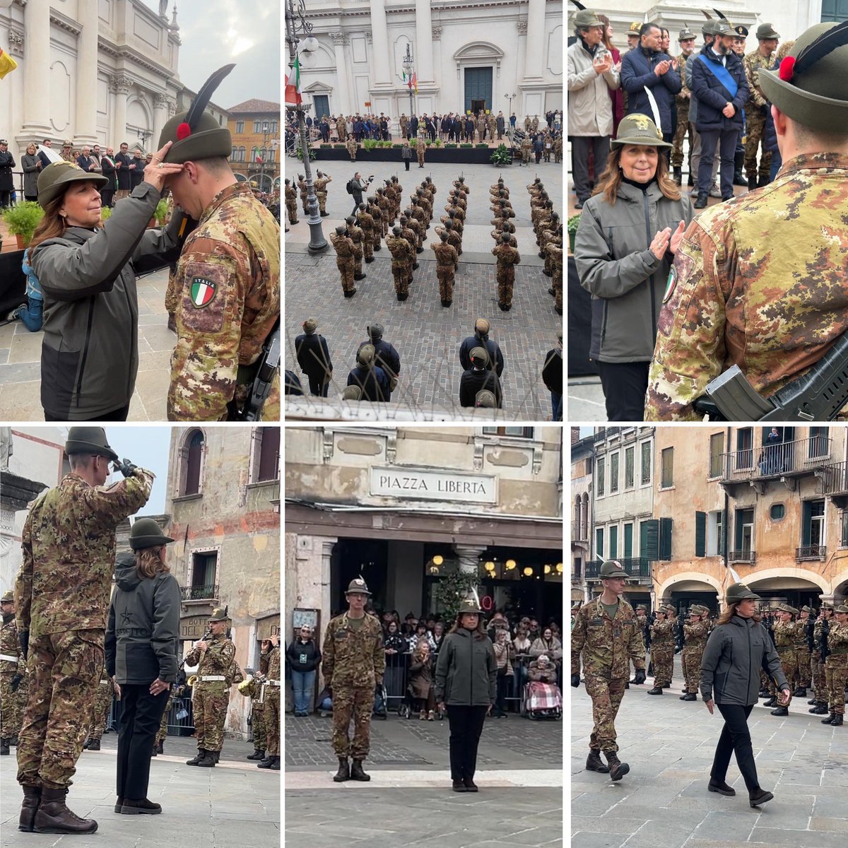 isabellarauti's tweet image. 🇮🇹 #BassanodelGrappa #SettimanaAlpina 

 🏔️ Cerimonia del Cappello Alpino per i Volontari in Ferma Iniziale #VFI del Corso “Adamello III”. Si chiude la #SettimanaAlpina e inizia per loro la vita di Soldati di montagna delle Truppe Alpine.

Dopo 11 settimane di corso #MITALP al