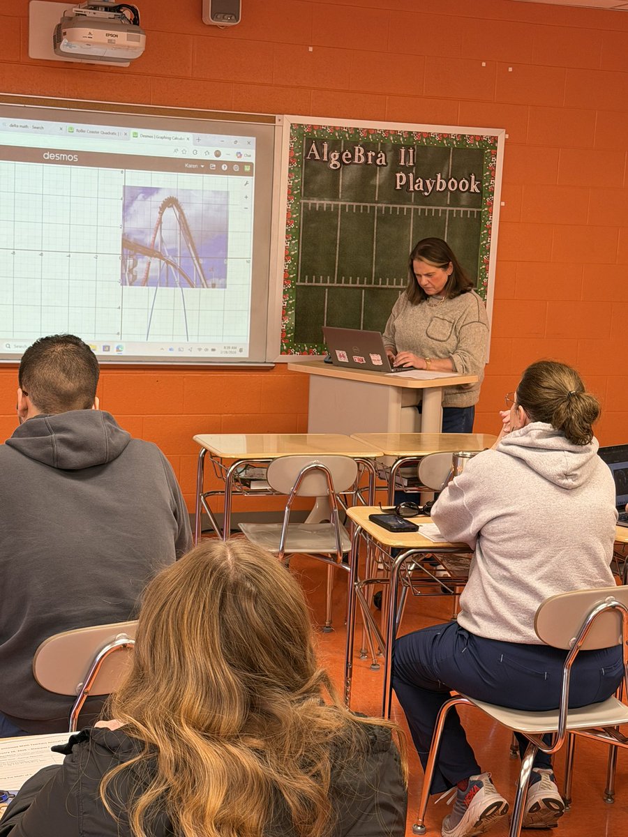 We presented all about Desmos to other math teachers and up and coming math teachers. It was so refreshing to see bright new teachers come to our presentation who were doing their practicum. I hope that someday Karen and I leave a mathematical legacy to those just beginning:)