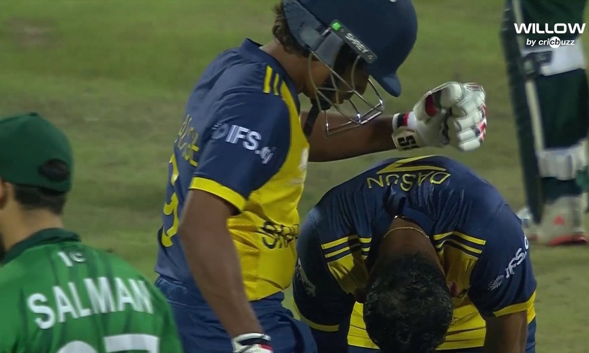 ImTanujSingh's tweet photo. DASUN SHANAKA - THE HERO. 🫡

- What a Warrior for Sri Lanka! 🇱🇰 https://t.co/OZEkhm3DIH