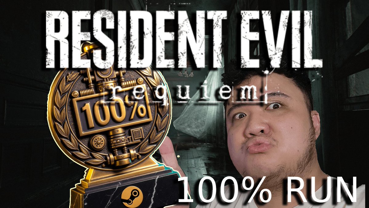 UncRyPlaysSlow's tweet photo. FIRST RUN DONE! Thank you for being in this journey with me :)

Later at 7AM-12AM next day(UTC+8), I will be attempting to hundo this game!

Please support and follow me through my channels! my name's @unccantgidgud

See ya!

#ResidentEvilRequiem #completionist #platinumrun https://t.co/0Ikp1Y2dx3